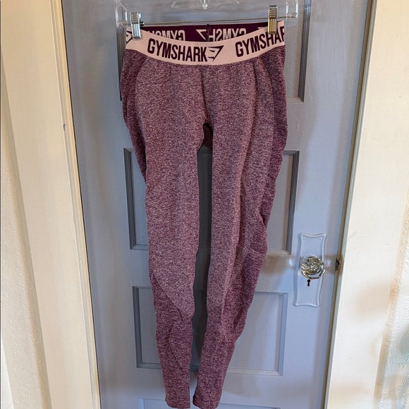 Gymshark Pants - Gymshark Maroon Leggings